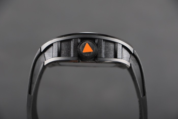 NIGO Richard Mille RM 68-01 Men's Color Dial Manual Mechanical Movement Rubber Strap Black Watch #nigo75679
