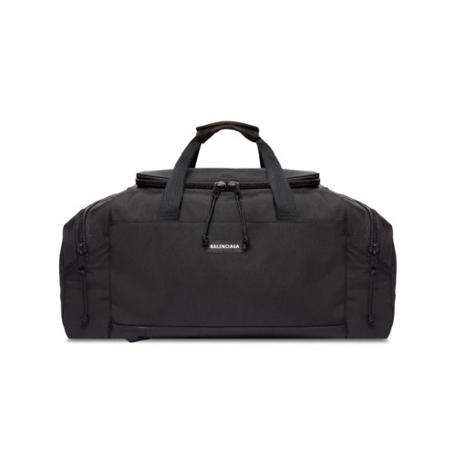 NIGO Balenciaga Men's Black Letter Logo Zipper Closure Polyester Backpack Shoulder Bag Tote Bags #nigo75667