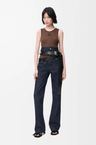 NIGO Loewe Women's Summer Solid Color Embroidered Logo Sleeveless Camisole Tank Top Vest #nigo75686
