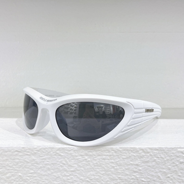 NIGO GENTLE MONSTER Men Women Black Sunglasses Fashion Irregular Sunglasses #nigo75787