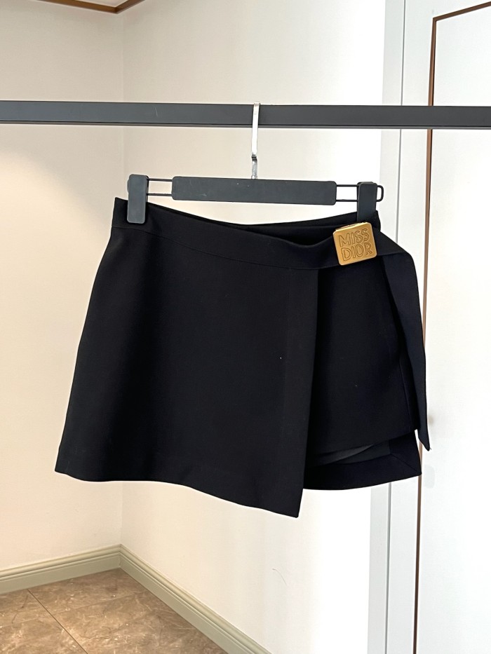 NIGO Dior Women's Summer Solid Color Side Split Skirt Casual Shorts #nigo75767