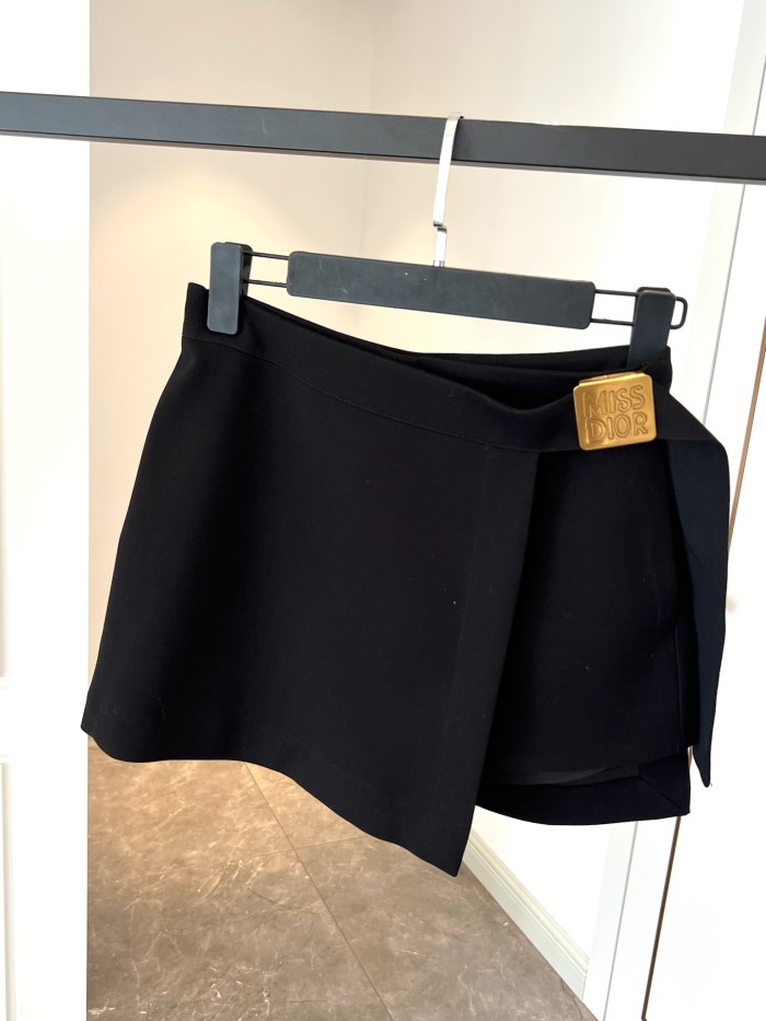 NIGO Dior Women's Summer Solid Color Side Split Skirt Casual Shorts #nigo75767