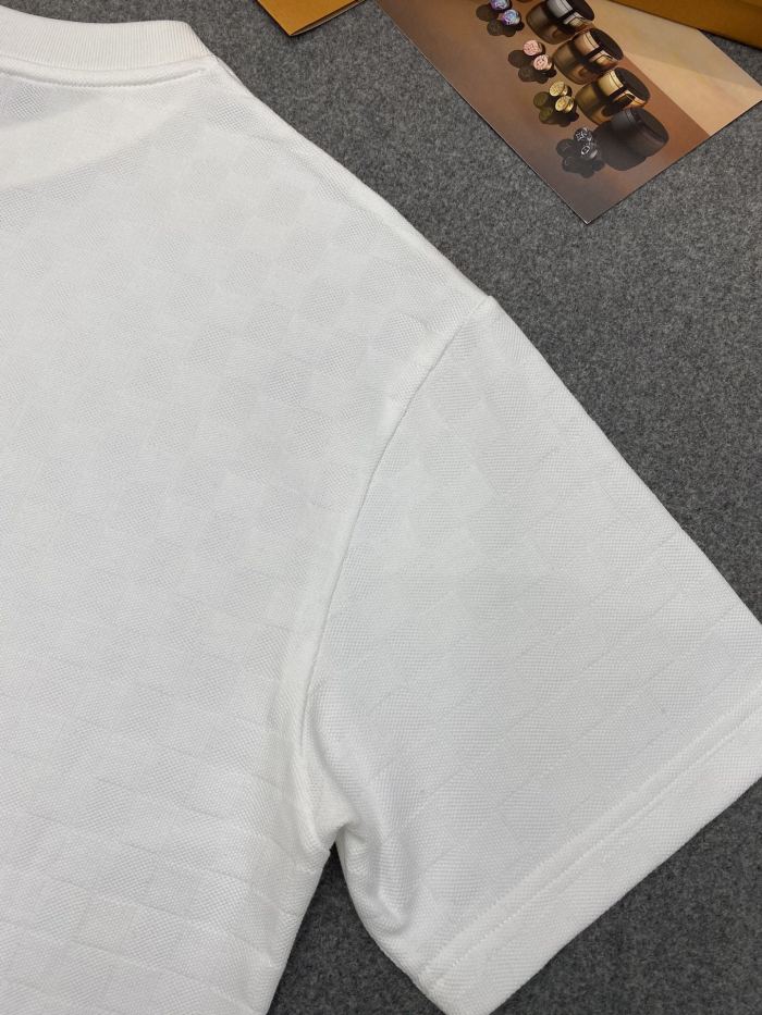 NIGO Louis Vuitton Men's Summer Solid Color Letter Logo Round Neck Cotton Short Sleeve T-Shirt #nigo75784