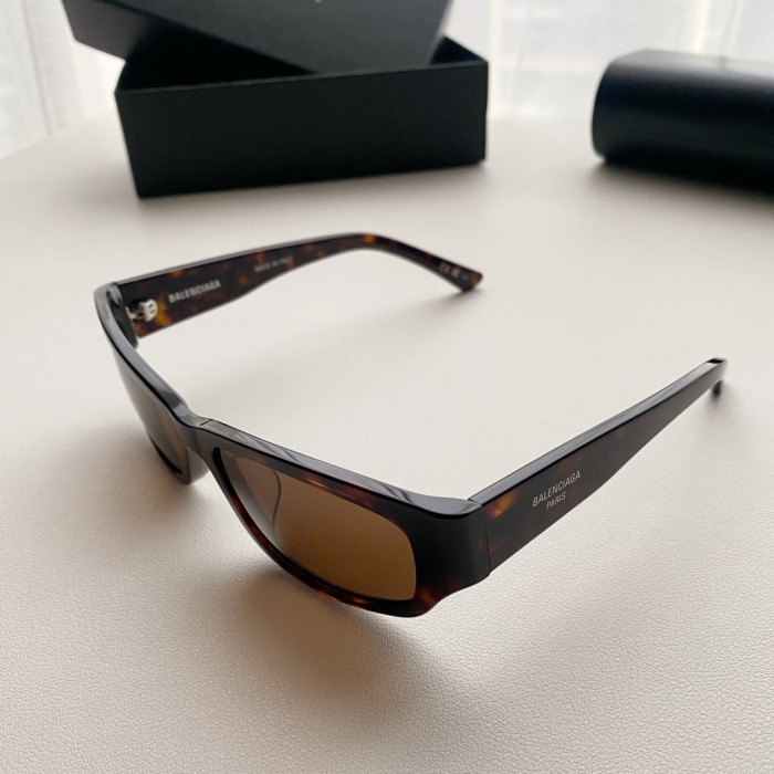 NIGO Balenciaga Men's Personalized Trend  Simple Plate Frame Rectangular Sunglasses Glasses #nigo75814