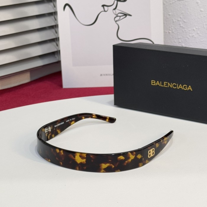 NIGO Balenciaga Women's Solid Color Acetate Sunglasses Style Hairband Jewelry #nigo75817