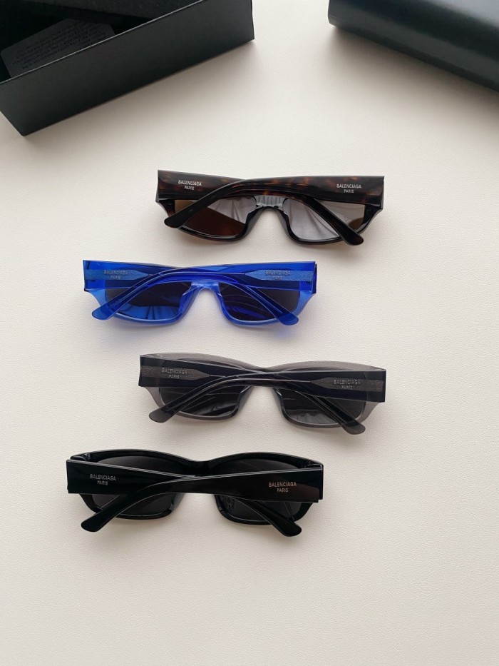 NIGO Balenciaga Men's Personalized Trend  Simple Plate Frame Rectangular Sunglasses Glasses #nigo75814