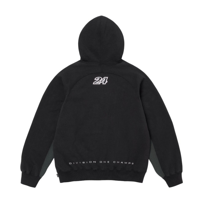NIGO Supreme Men's and Women's Spring and Fall Embroidered Logo Printed Pattern Drawstring Padded Hooded Sweatshirt #nigo75795