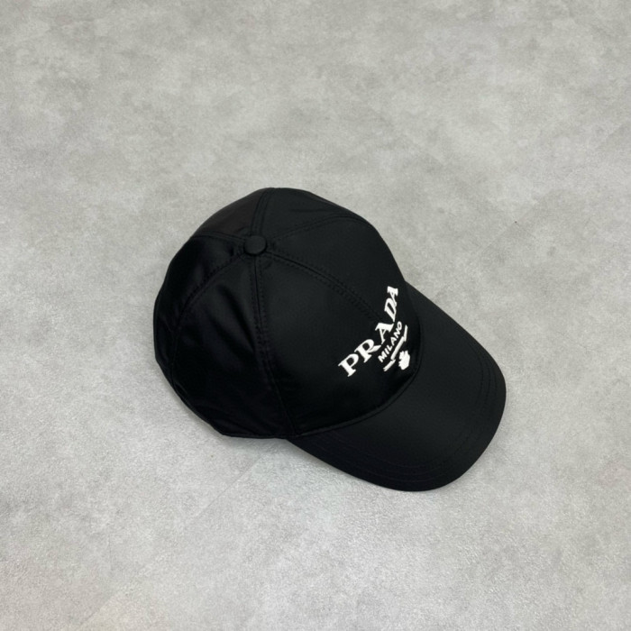 NIGO Prada Men's Logo Embroidery Pattern Printed Solid Color Nylon Duck Cap Hat #nigo75813