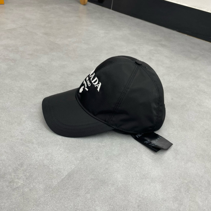 NIGO Prada Men's Logo Embroidery Pattern Printed Solid Color Nylon Duck Cap Hat #nigo75813