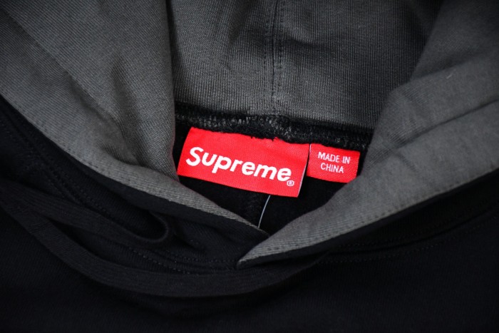 NIGO Supreme Men's and Women's Spring and Fall Embroidered Logo Printed Pattern Drawstring Padded Hooded Sweatshirt #nigo75795