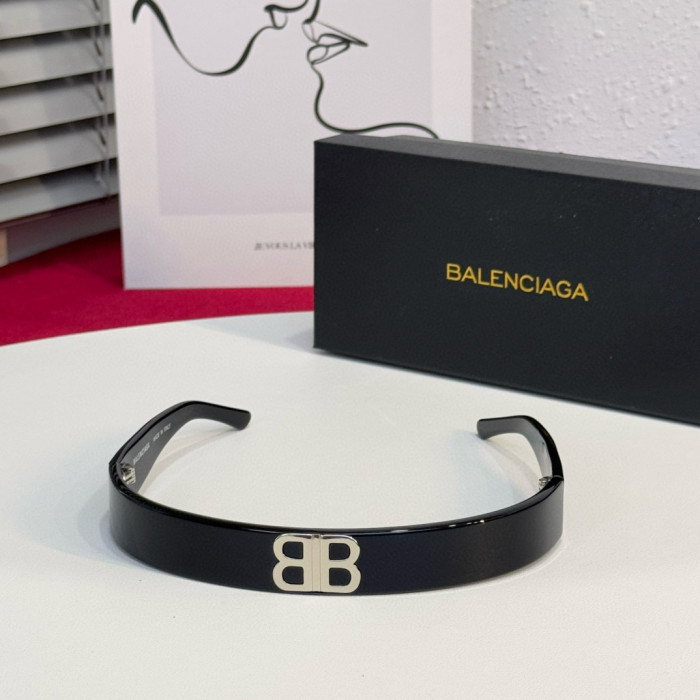 NIGO Balenciaga Women's Solid Color Acetate Sunglasses Style Hairband Jewelry #nigo75817