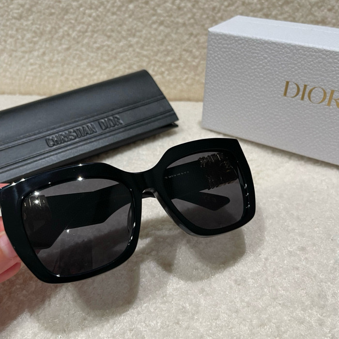 NIGO Dior MissDior S2F Men's Solid Color Legs Hollowed Out Monogram Design Sunglasses Eyeglasses Glasses #nigo75816