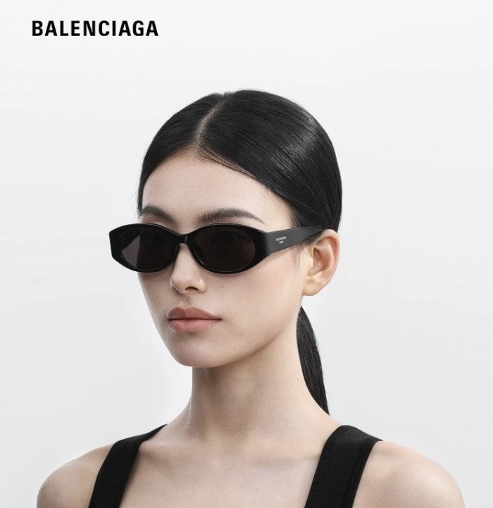 NIGO Balenciaga Men's Personalized Trend  Simple Plate Frame Rectangular Sunglasses Glasses #nigo75814
