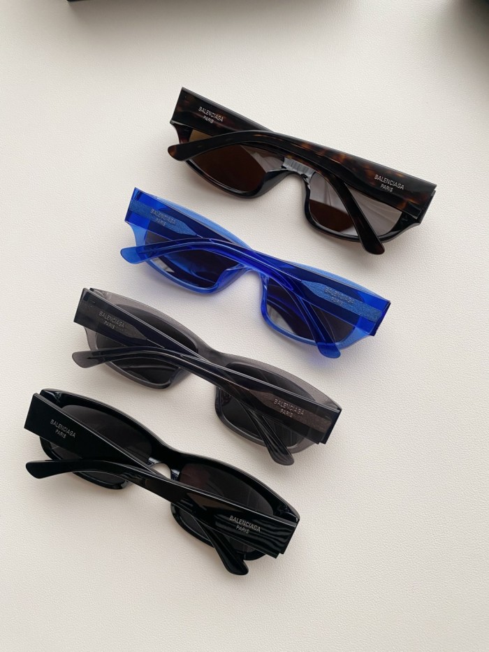 NIGO Balenciaga Men's Personalized Trend  Simple Plate Frame Rectangular Sunglasses Glasses #nigo75814