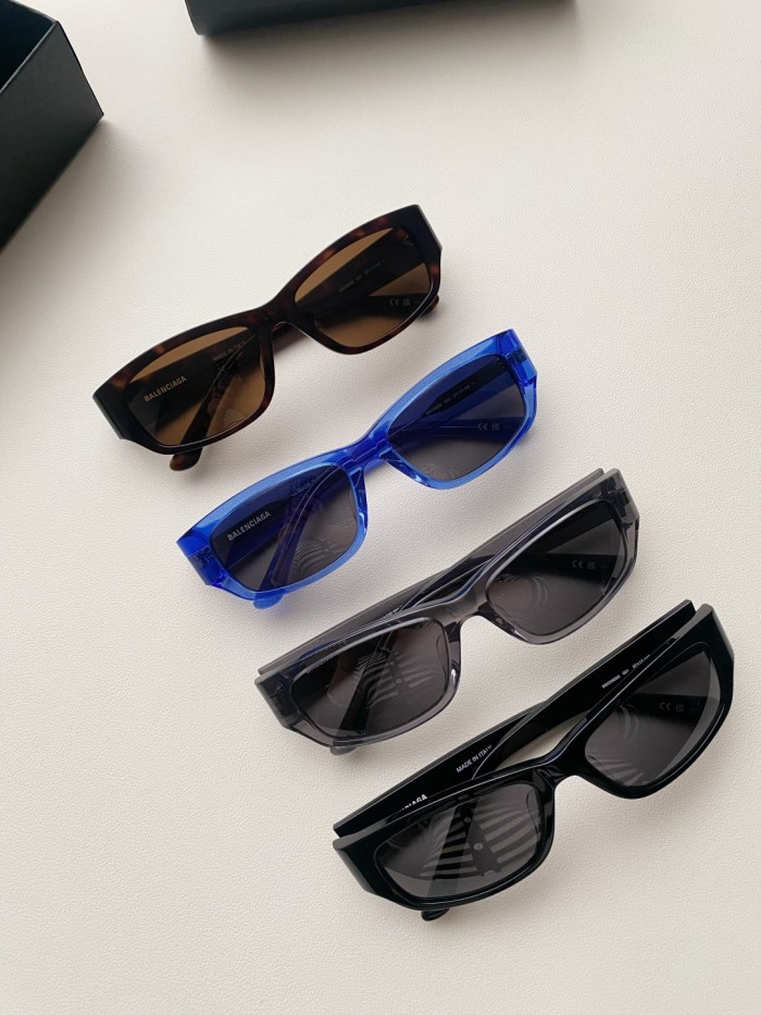 NIGO Balenciaga Men's Personalized Trend  Simple Plate Frame Rectangular Sunglasses Glasses #nigo75814