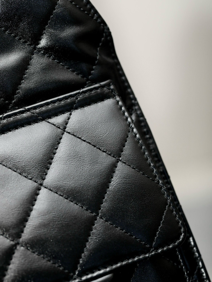 NIGO Chanel Women's Classic Double C Logo Solid Color Cowhide & Leather Tote Shoulder Bag Bags #nigo75835