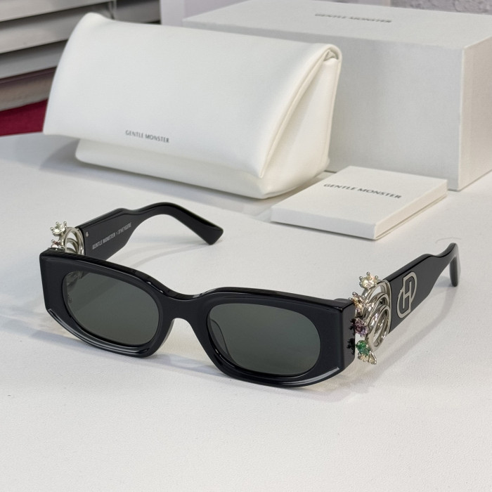 NIGO GENTLE MONSTER D‘heygere Men's and Women's Jewelry Ring Decorative Plate Frames Irregular Shape Sunglasses Glasses #nigo75821