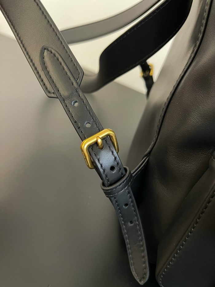 NIGO MiuMiu Women's Solid Color Leather Canvas Shoulder Bags Backpacks Bag #nigo75842