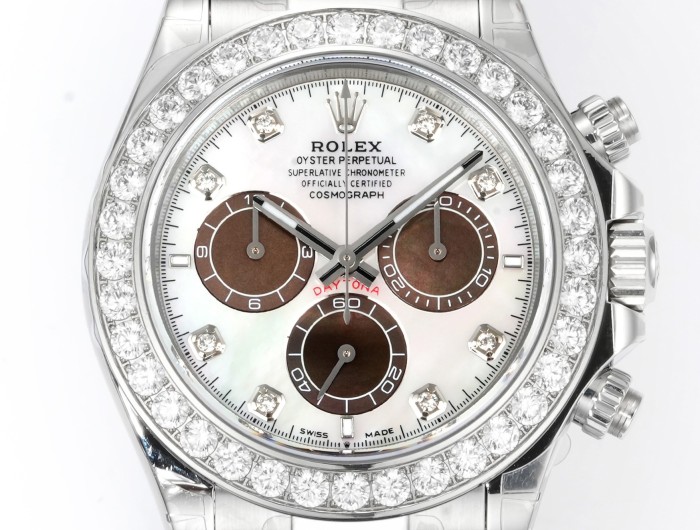 NIGO Rolex Men's Automatic Mechanical Movement 100 Meter Water Resistant Dial Watch with Diamonds #nigo75863
