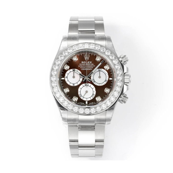 NIGO Rolex Men's Automatic Mechanical Movement 100 Meter Water Resistant Dial Watch with Diamonds #nigo75863