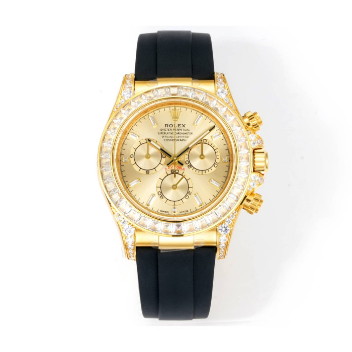 NIGO Rolex Men's Automatic Mechanical Movement 100 Meter Water Resistant Dial Watch with Diamonds #nigo75863