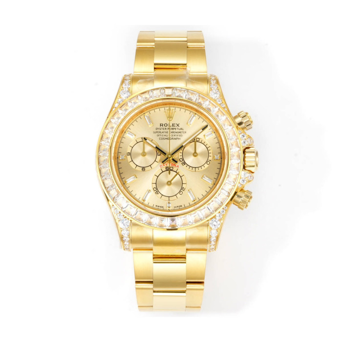NIGO Rolex Men's Automatic Mechanical Movement 100 Meter Water Resistant Dial Watch with Diamonds #nigo75863