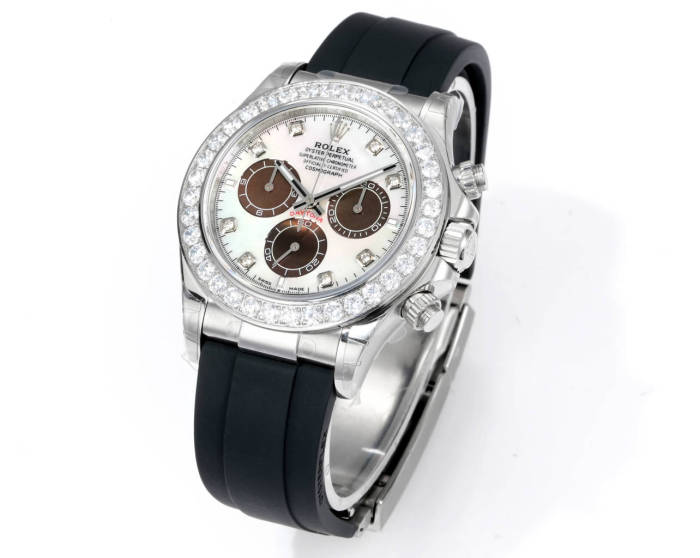 NIGO Rolex Men's Automatic Mechanical Movement 100 Meter Water Resistant Dial Watch with Diamonds #nigo75863