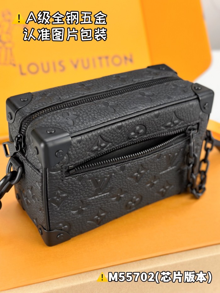 NIGO Louis Vuitton Mini Soft Trunk Men's Old Flower Cowhide Canvas Tote Shoulder Crossbody Bag Bags #nigo75886