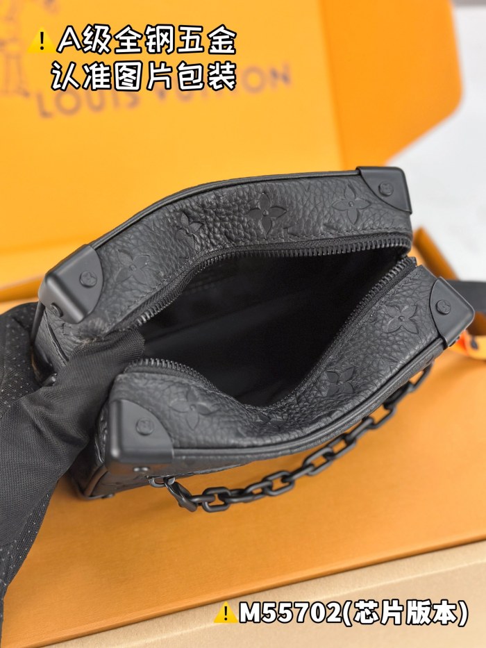 NIGO Louis Vuitton Mini Soft Trunk Men's Old Flower Cowhide Canvas Tote Shoulder Crossbody Bag Bags #nigo75886