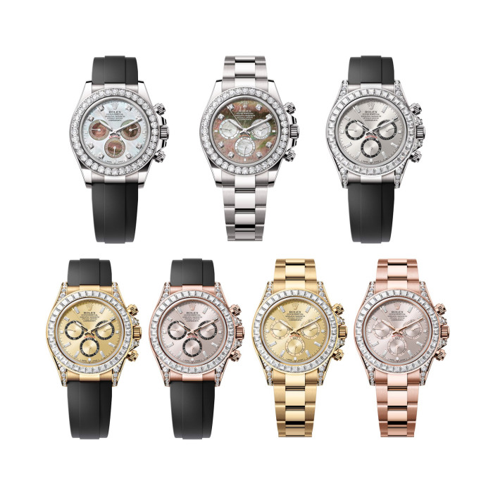 NIGO Rolex Men's Automatic Mechanical Movement 100 Meter Water Resistant Dial Watch with Diamonds #nigo75863