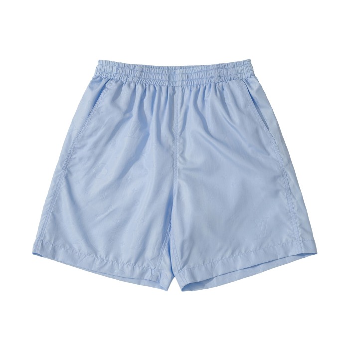 NIGO Louis Vuitton Men's Summer Solid Color Polyester Beach Full Print Casual Signature Swim Board Shorts #nigo75891