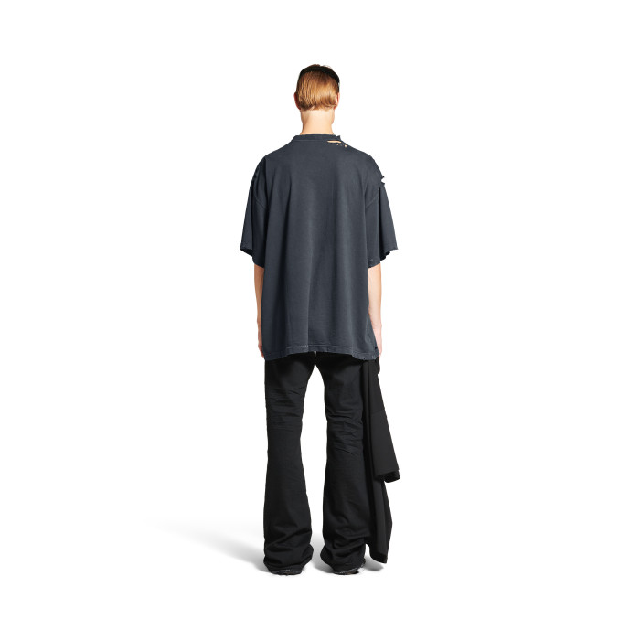 NIGO Balenciaga Men's Women's Summer Fashion Designer Faded Solid Color Round Neck Plain Knit Loose Short Sleeve T-Shirt Ngvp #nigo1367
