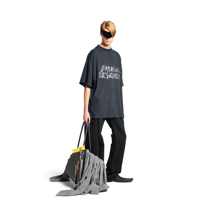 NIGO Balenciaga Men's Women's Summer Fashion Designer Faded Solid Color Round Neck Plain Knit Loose Short Sleeve T-Shirt Ngvp #nigo1367