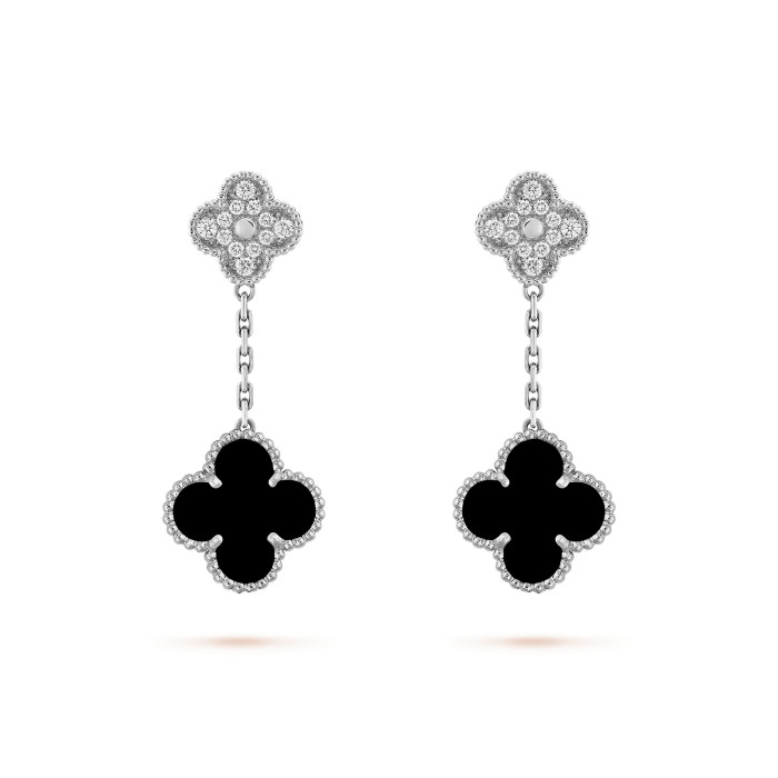 NIGO Van Cleef&Arpels Women's Magic Alhambra Vintage Earrings Jewelry 2 Pattern #nigo75895