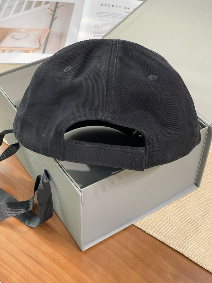 NIGO Balenciaga Men's and Women's Solid Color Embroidered Logo Design Cotton Duck Cap Hat #nigo75922