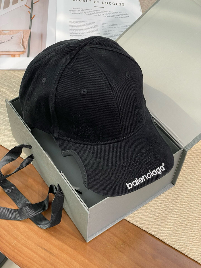 NIGO Balenciaga Men's and Women's Solid Color Embroidered Logo Design Cotton Duck Cap Hat #nigo75922