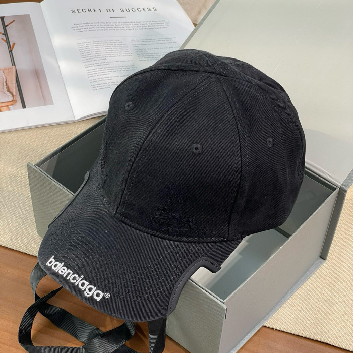 NIGO Balenciaga Men's and Women's Solid Color Embroidered Logo Design Cotton Duck Cap Hat #nigo75922