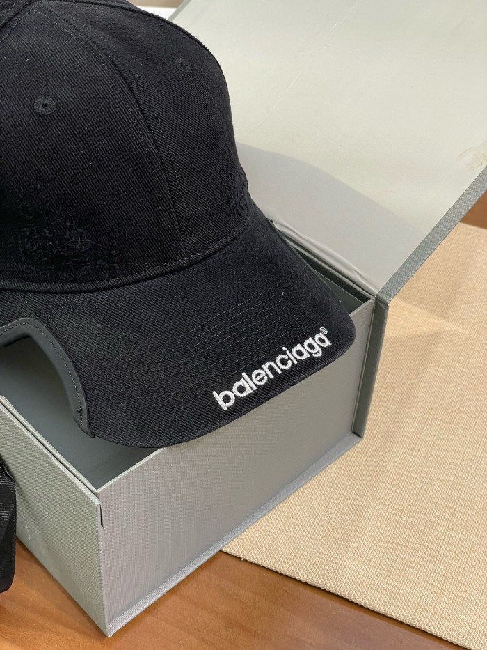 NIGO Balenciaga Men's and Women's Solid Color Embroidered Logo Design Cotton Duck Cap Hat #nigo75922