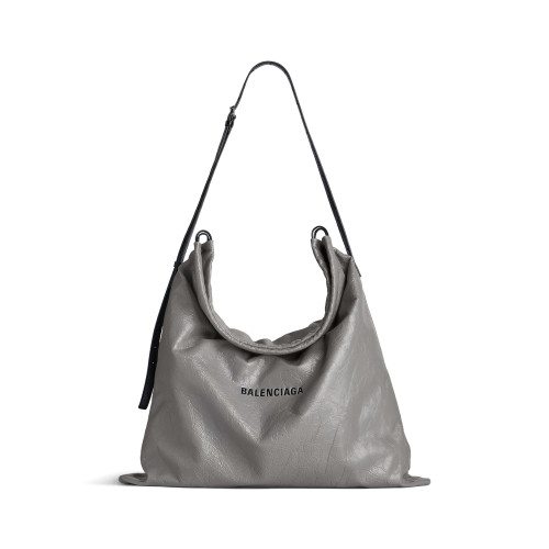NIGO Balenciaga Women's Old Hardware Accessories Zipper Closure Sheep Leather Tote Bag Single Shoulder Crossbody Bags #nigo75936