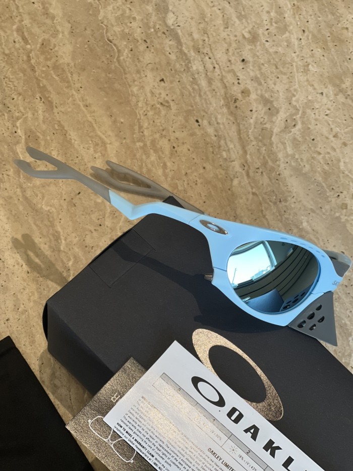 NIGO Oakley Plantaris Men's and Women's Solid Color Full Frame Design Oval Removable Nose Cover Sunglasses Eyeglasses Glasses #nigo75947