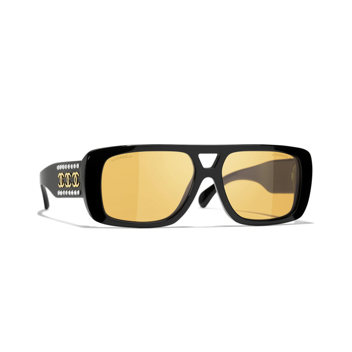 NIGO Chanel Women's Solid Color Simple Mirror Legs Logo Design Square Sunglasses Eyeglasses Glasses #nigo75945