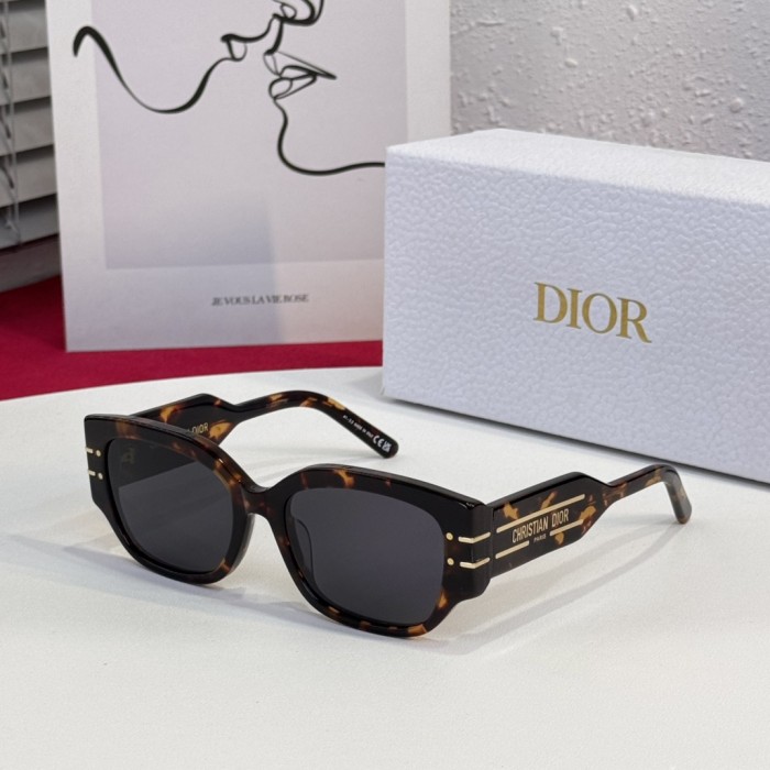 NIGO Dior DiorSignature S13F Men's Solid Color Acetate Sunglasses Eyeglasses Glasses #nigo75962