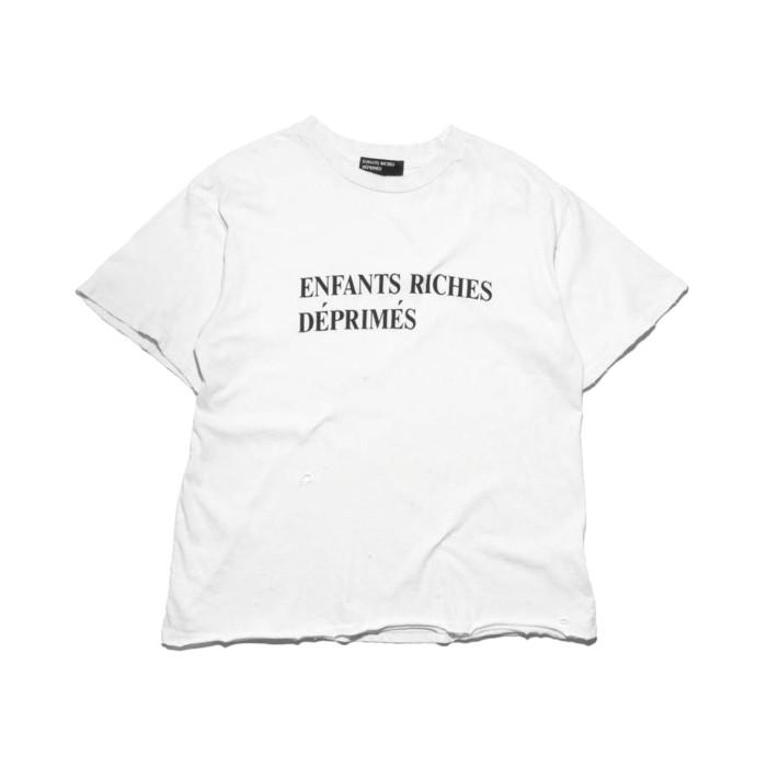 NIGO Enfants Riches Deprimes Men's Summer Solid Color Letter Printed Round Neck Short Sleeve T-Shirt #nigo75949