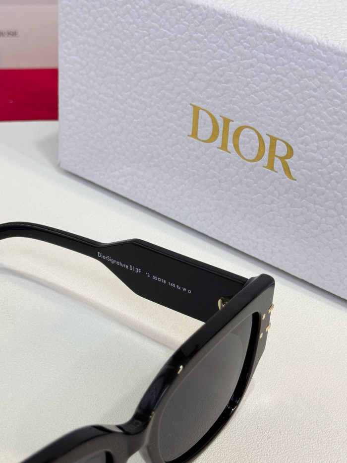 NIGO Dior DiorSignature S13F Men's Solid Color Acetate Sunglasses Eyeglasses Glasses #nigo75962