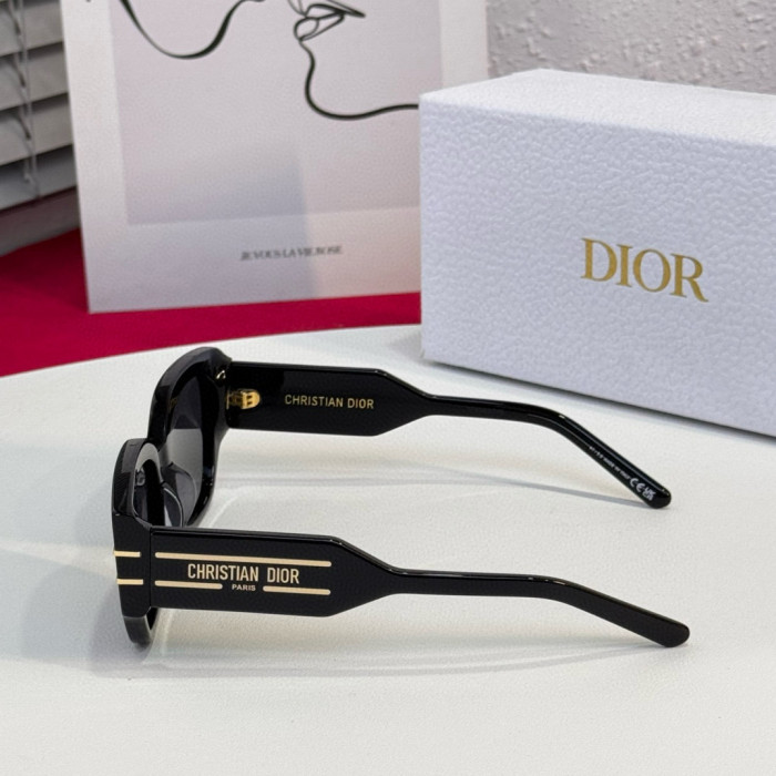 NIGO Dior DiorSignature S13F Men's Solid Color Acetate Sunglasses Eyeglasses Glasses #nigo75962