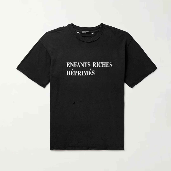 NIGO Enfants Riches Deprimes Men's Summer Solid Color Letter Printed Round Neck Short Sleeve T-Shirt #nigo75949