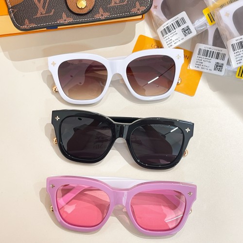 NIGO Louis Vuitton LV x TM MY SQUARE Men's and Women's Color Logo Printed Acetate Square Sunglasses Eyeglasses Glasses #nigo75959