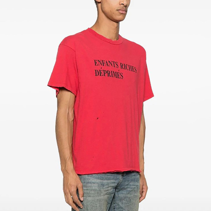 NIGO Enfants Riches Deprimes Men's Summer Solid Color Letter Printed Round Neck Short Sleeve T-Shirt #nigo75949