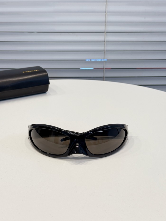 NIGO Balenciaga Women's Skin Cat Black Bio-Based Injection Molded Nylon Sunglasses Eyeglasses Glasses #nigo76132