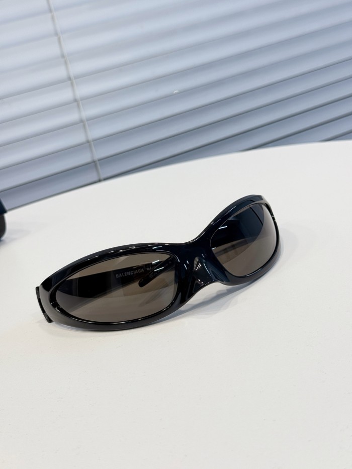 NIGO Balenciaga Women's Skin Cat Black Bio-Based Injection Molded Nylon Sunglasses Eyeglasses Glasses #nigo76132